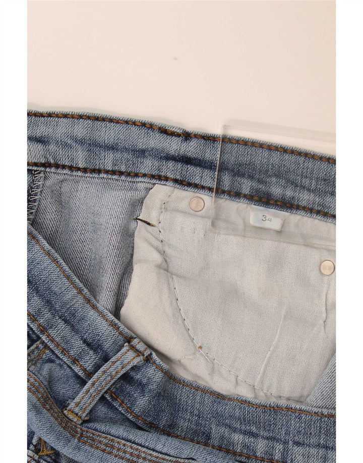 Jeans dritti da donna Lee W34 L28 Blu