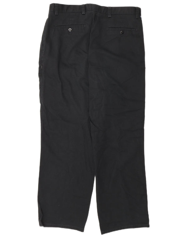 Pantaloni chino con pegging da uomo Dockers W34 L29 cotone nero