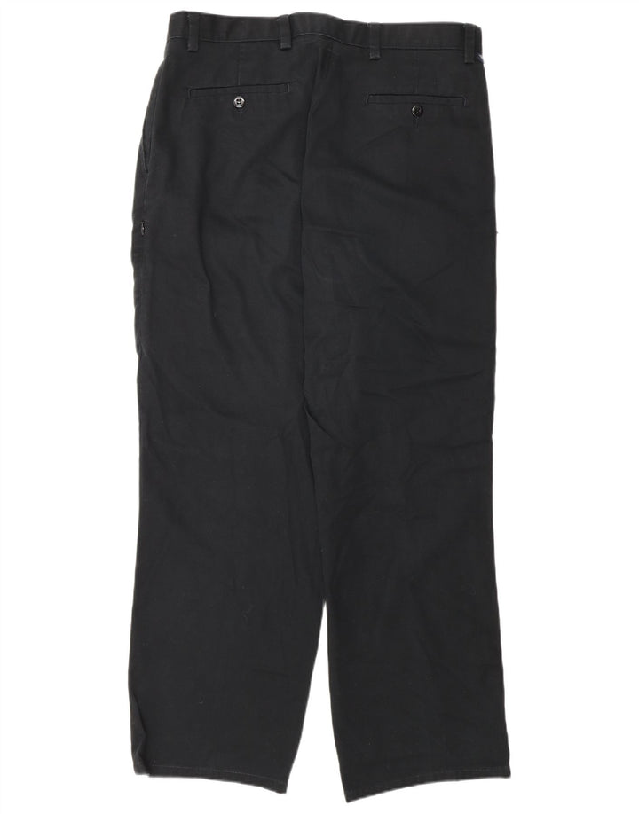 Pantaloni chino con pegging da uomo Dockers W34 L29 cotone nero