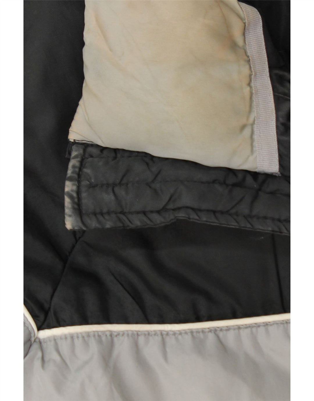 Giacca imbottita da uomo Fila UK 40 Large in nylon color block nero