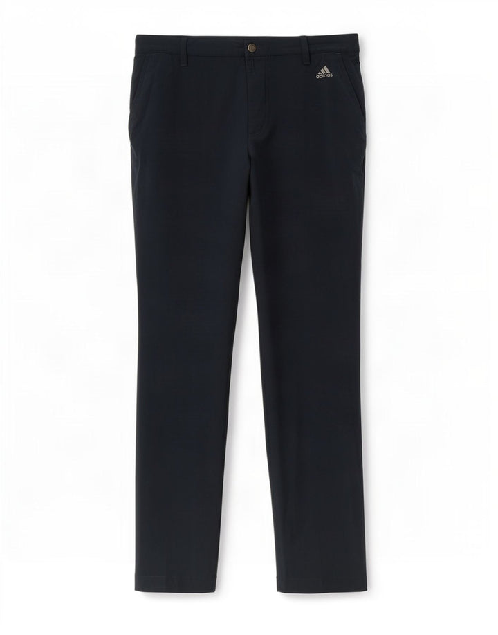 Pantaloni chino slim da uomo Adidas W36 L30 poliestere blu navy