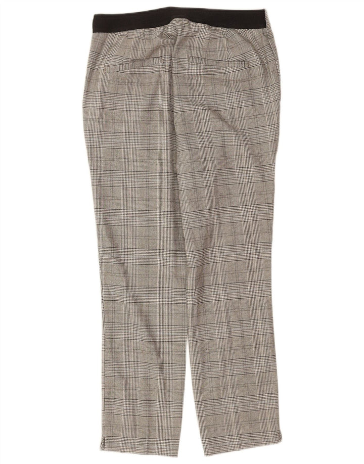 Pantaloni corti Zara da donna piccoli W26 L24 a quadri grigi