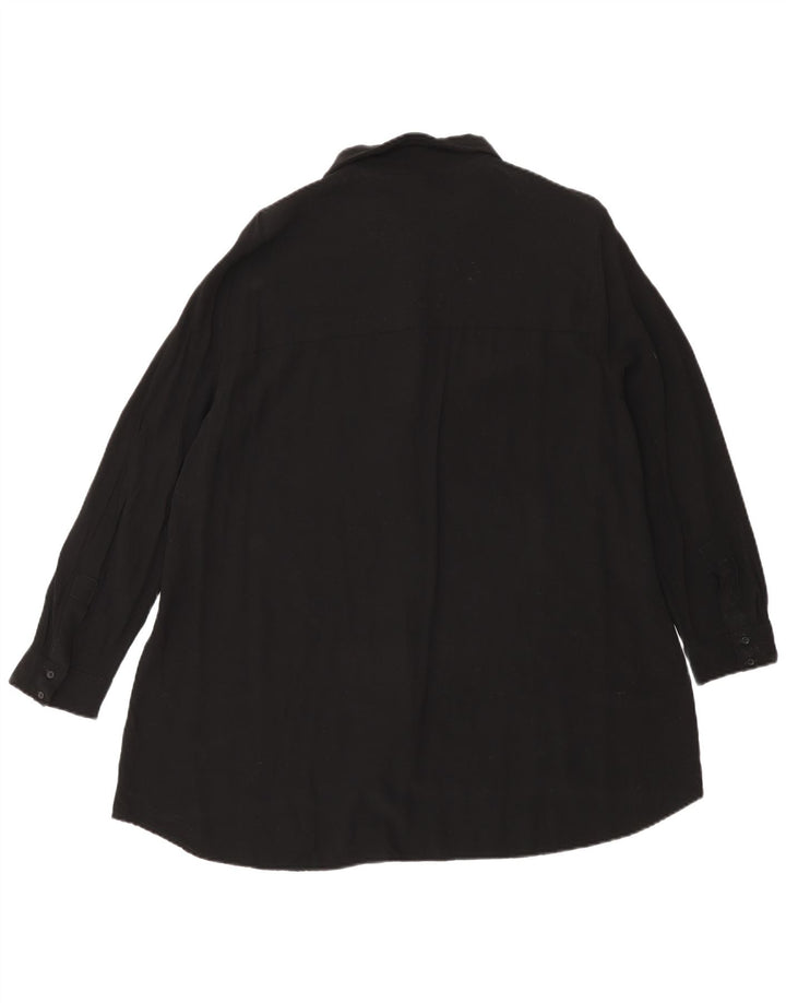 Abito a trapezio da donna Zara UK 18 XL Nero
