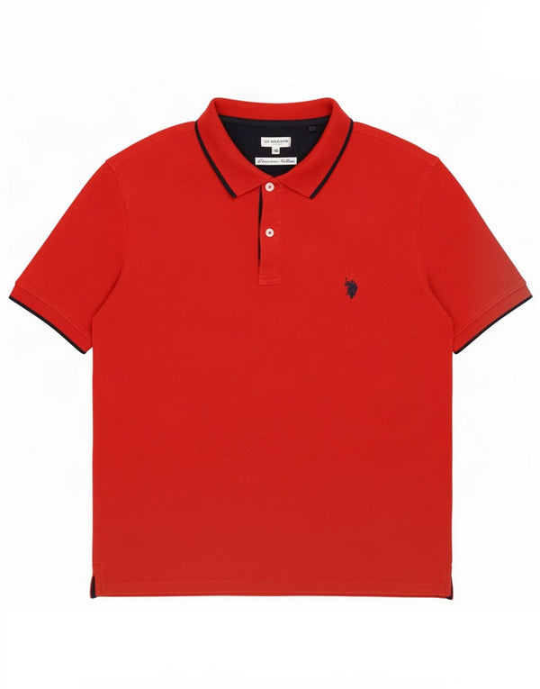 Polo Assn. Camicia da uomo 2XL Cotone rosso