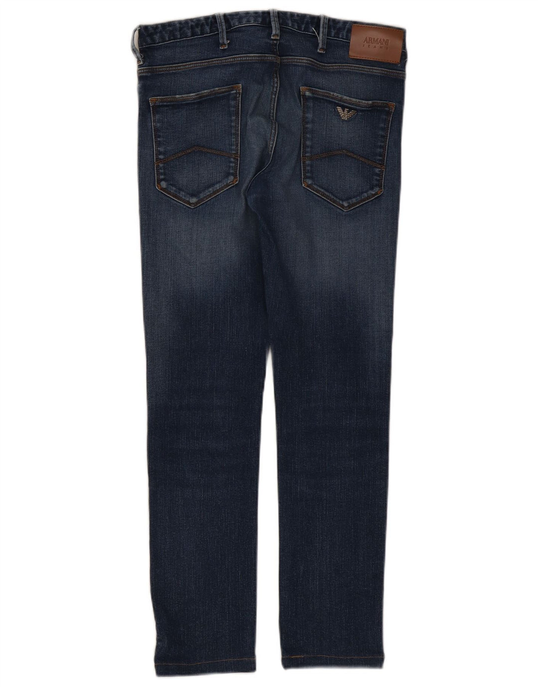 Jeans slim da donna Armani W32 L29 Blu
