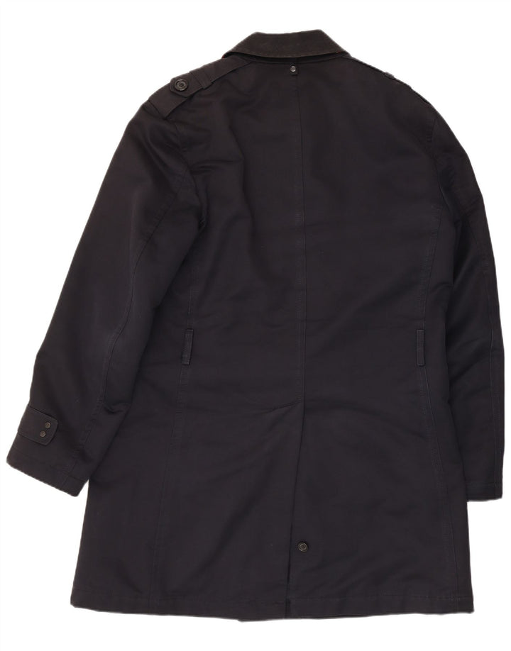 Trench Uomo Boggi IT 50 Large Blu Navy Cotone