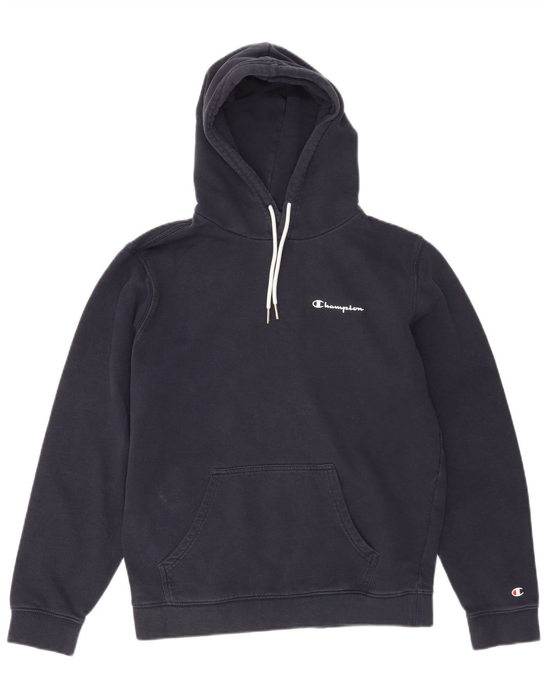Felpa con cappuccio da uomo Champion, cotone medio blu navy