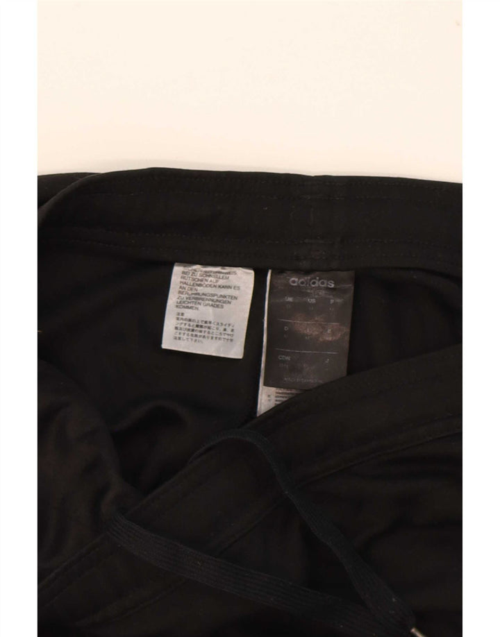 Pantaloni da tuta Adidas Climalite da uomo medio poliestere nero