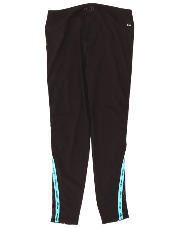 Leggings grafici da donna Ellesse UK 14 Large Black Colourblock