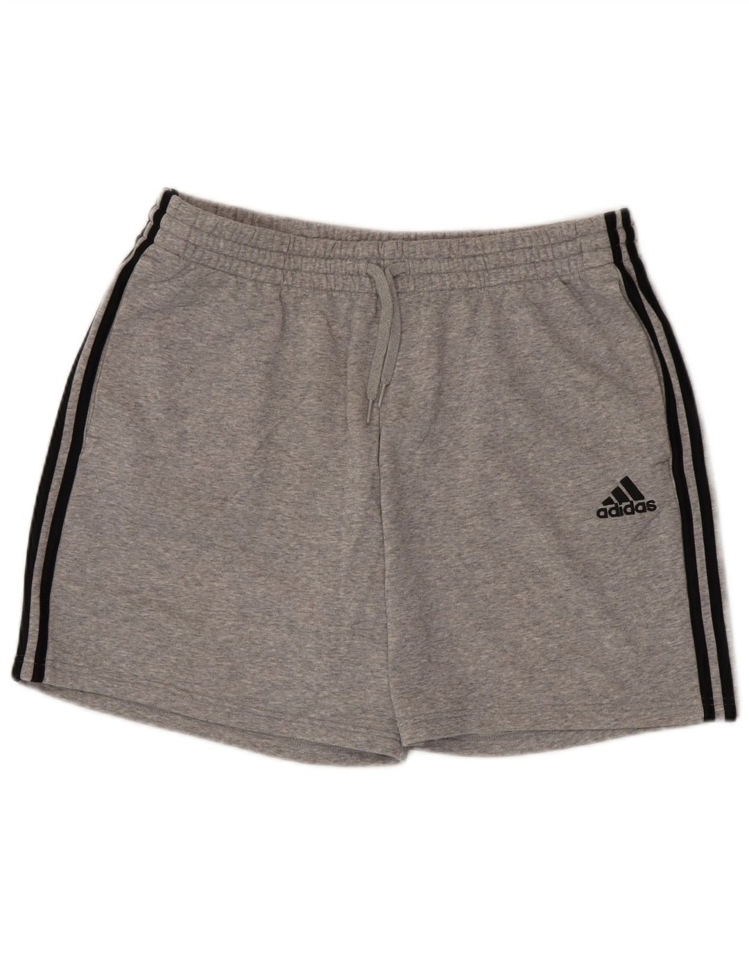 Pantaloncini sportivi da uomo ADIDAS XL in cotone grigio