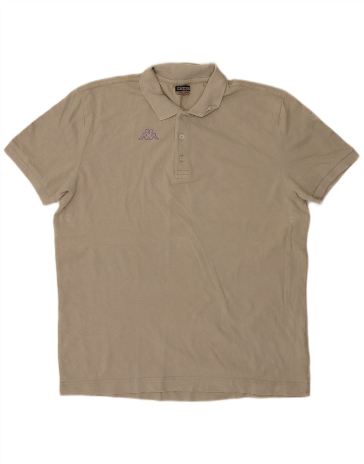 Polo Kappa Uomo 2XL Cotone Beige