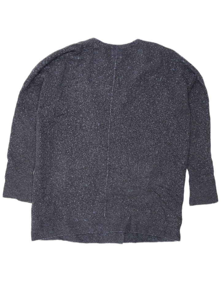 Maglione cardigan aperto da donna White Stuff UK 18 XL Blu navy screziato