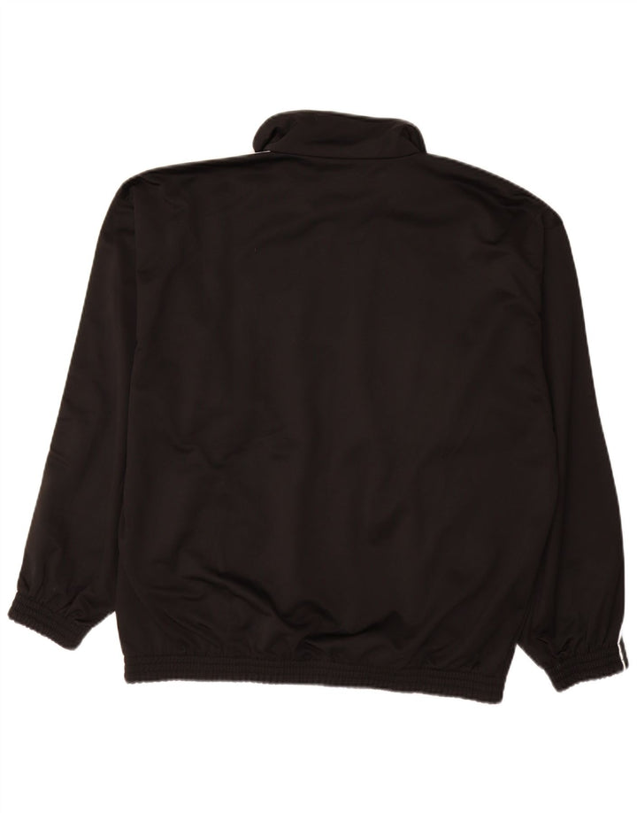 DIADORA Giacca da tuta da uomo UK 42 Large Nero Poliestere