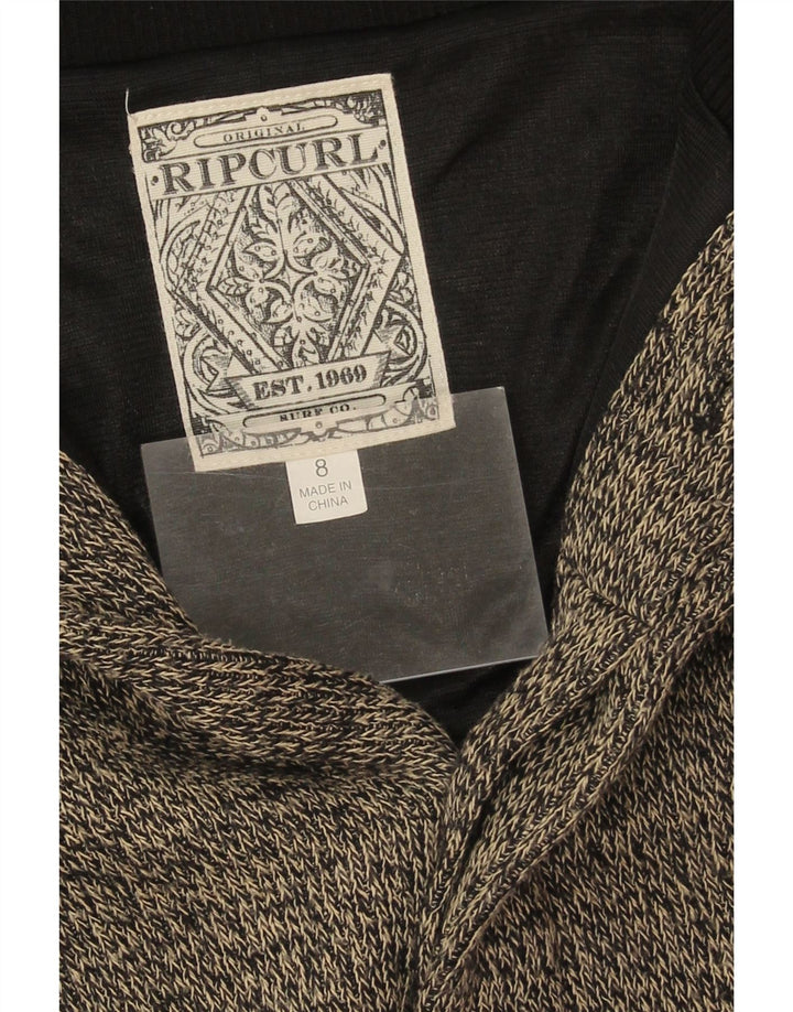 Maglione cardigan dalla vestibilità rilassata da donna Rip Curl US 8 medio blu navy screziato