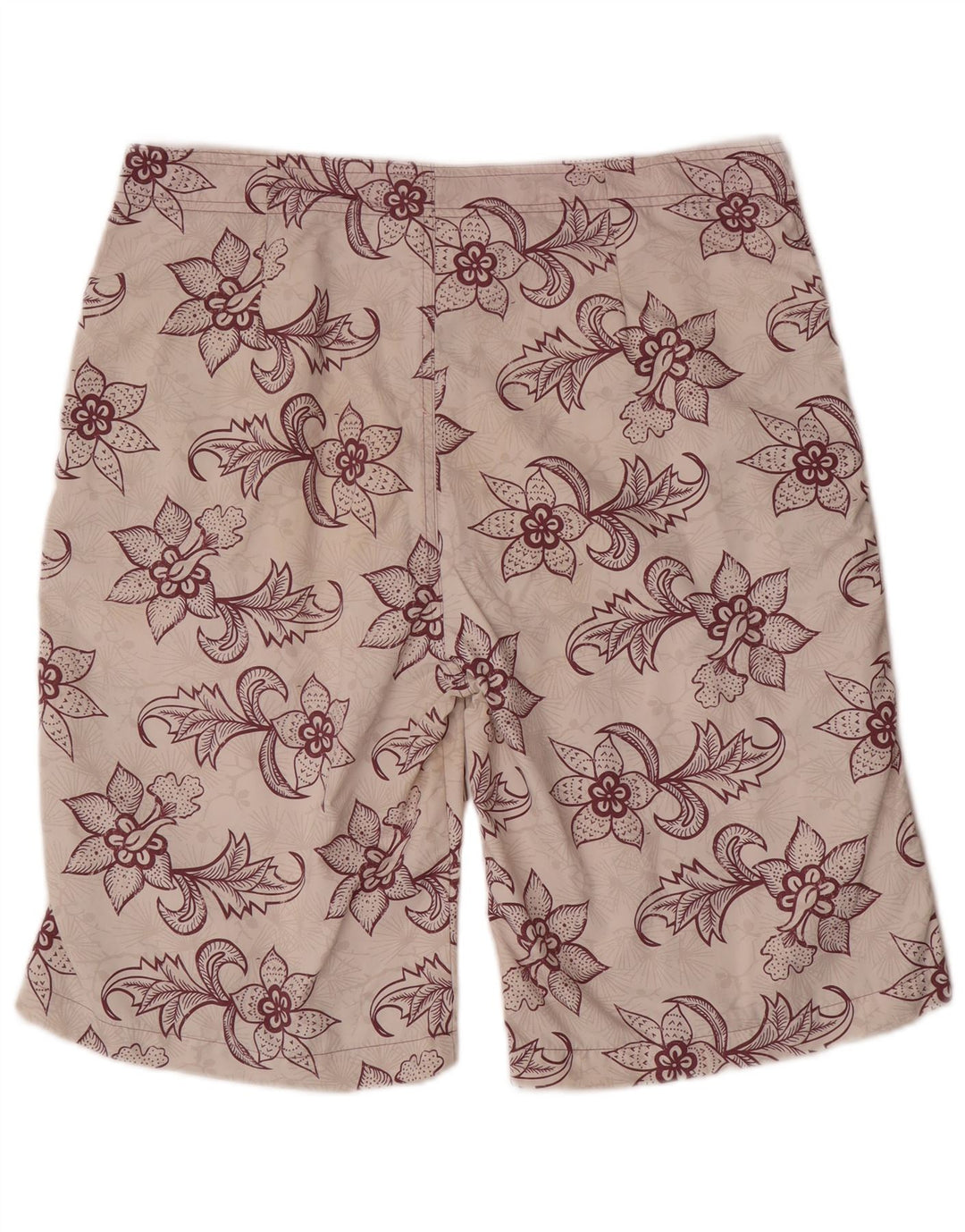 Pantaloncini da bagno da uomo Champion grandi, bianco sporco, floreali