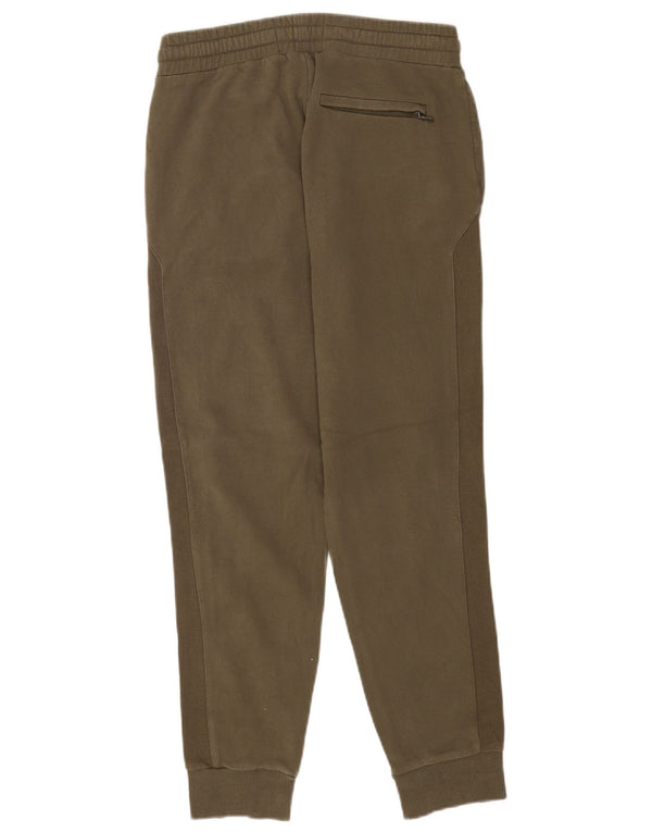 Lyle & Scott Mens Tracksuit Trousers Joggers Small Green Cotton