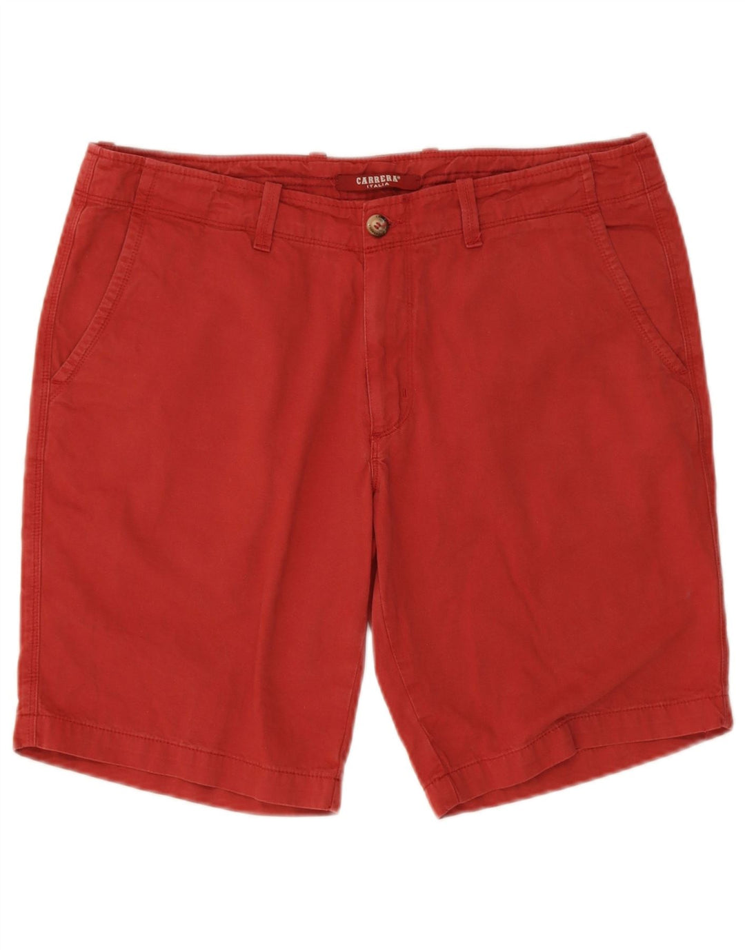 Pantaloncini chino da uomo Carrera IT 52 XL W36 Rosso Cotone