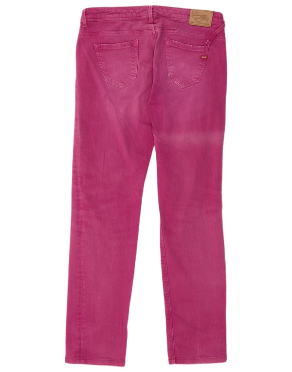 Jeans dritti per bambina GAS 15-16 anni W32 L30 cotone viola