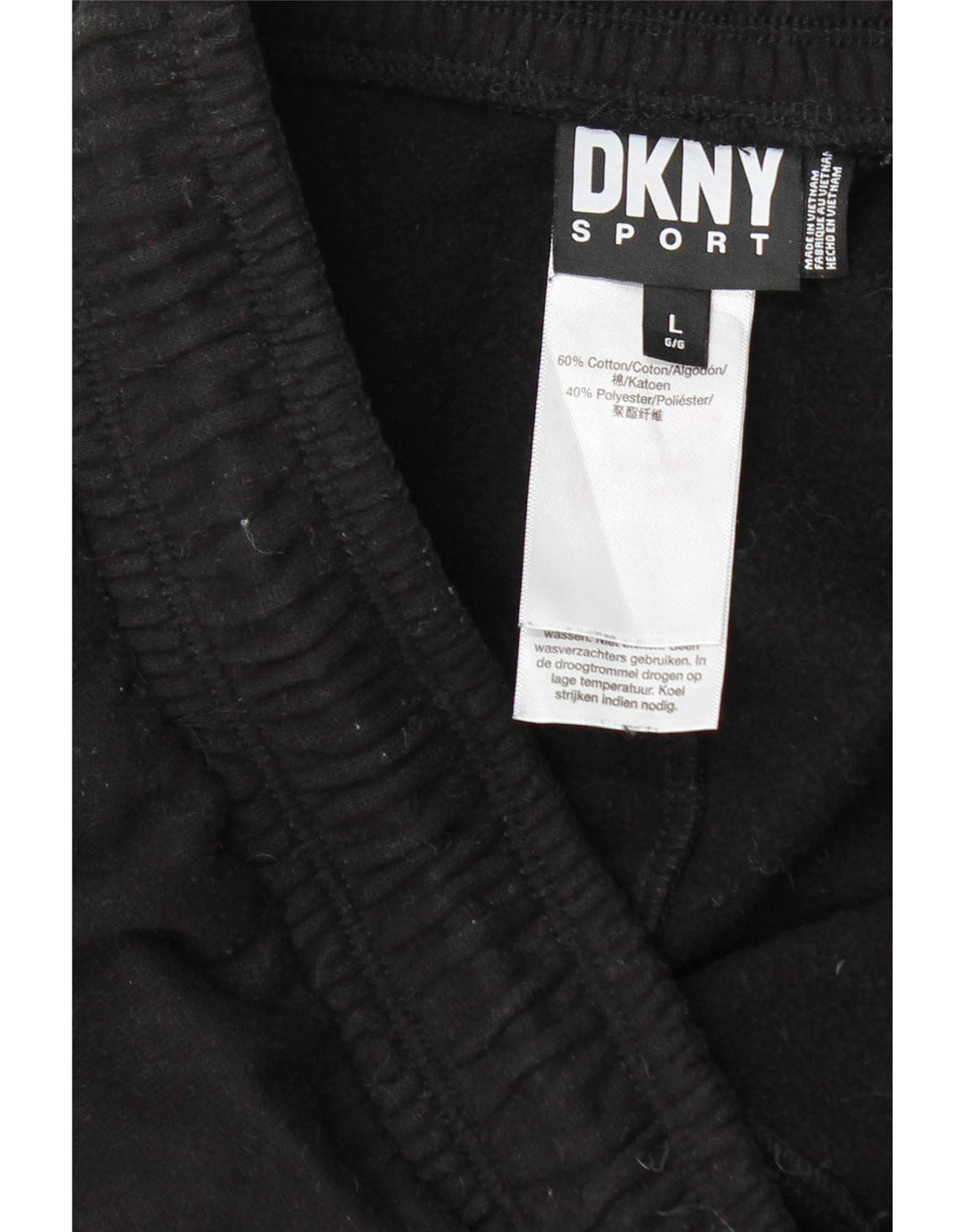 Pantaloni da tuta da uomo Dkny Joggers grandi in cotone nero