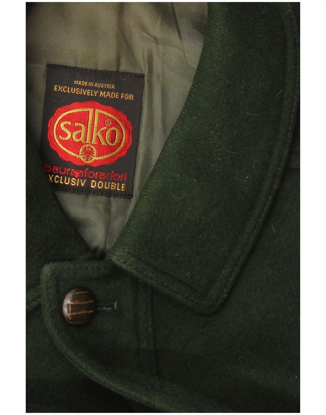 Cappotto da uomo SALKO UK 40 grande verde
