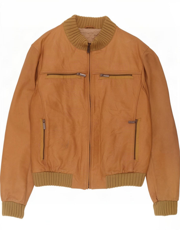 Giacca in pelle da uomo J.J.Scott IT 52 XL Beige