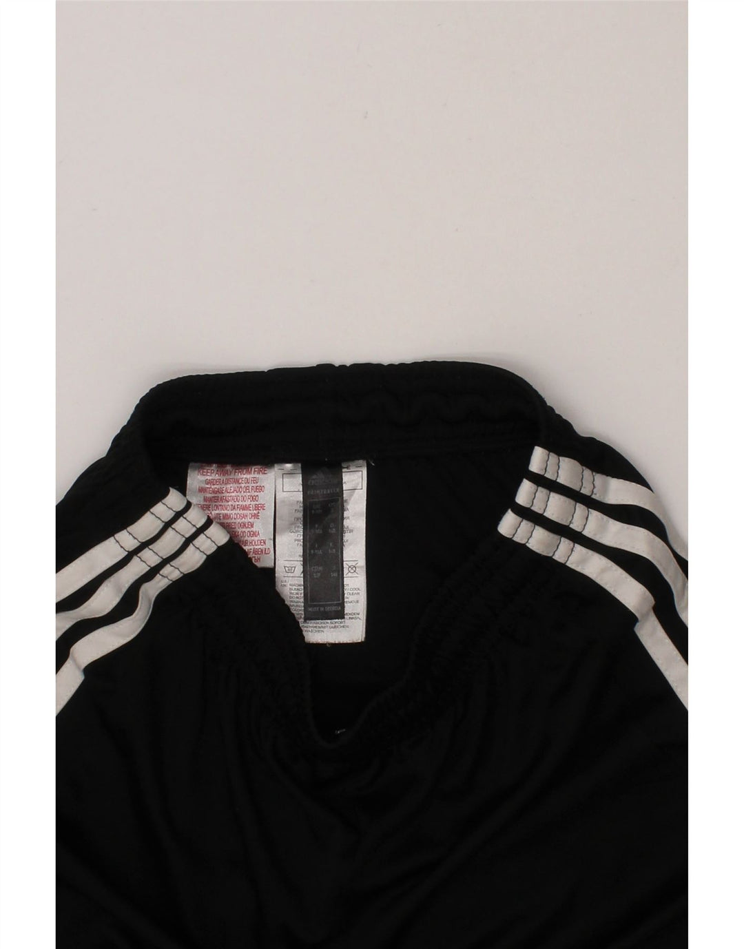 ADIDAS Boys Aeroready Sport Shorts 9-10 Years  Black Polyester Vintage Adidas and Second-Hand Adidas from Messina Hembry 