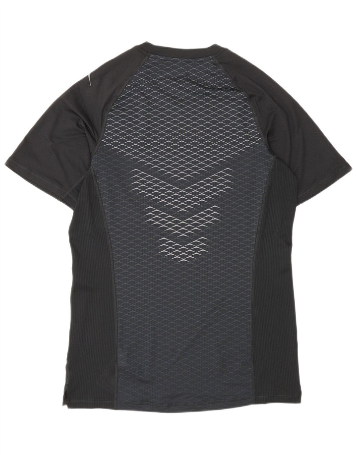 T-shirt da uomo Nike Top media nera in poliestere