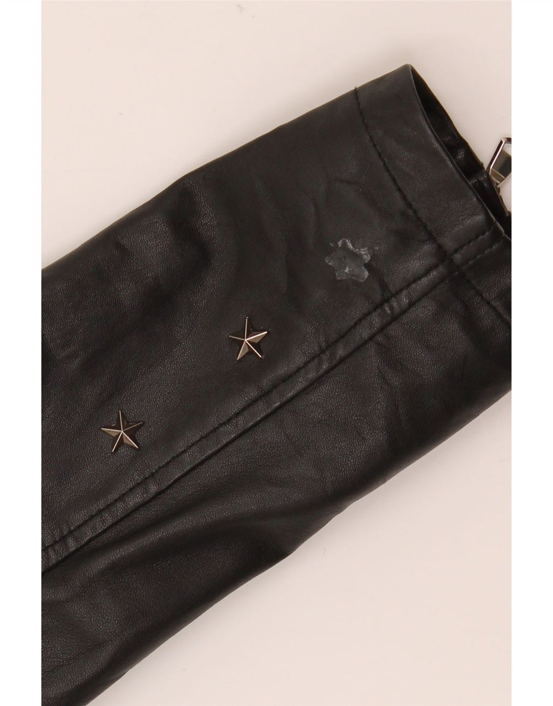 Giacca Biker Pelle Donna Conbipel IT 40 Small Pelle Nera