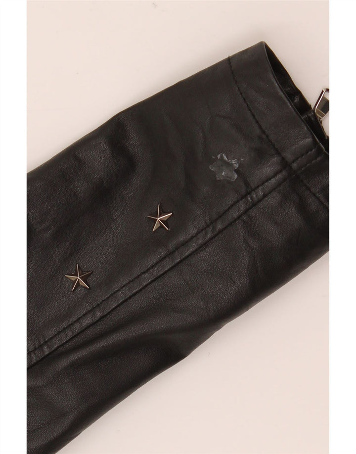 Giacca Biker Pelle Donna Conbipel IT 40 Small Pelle Nera