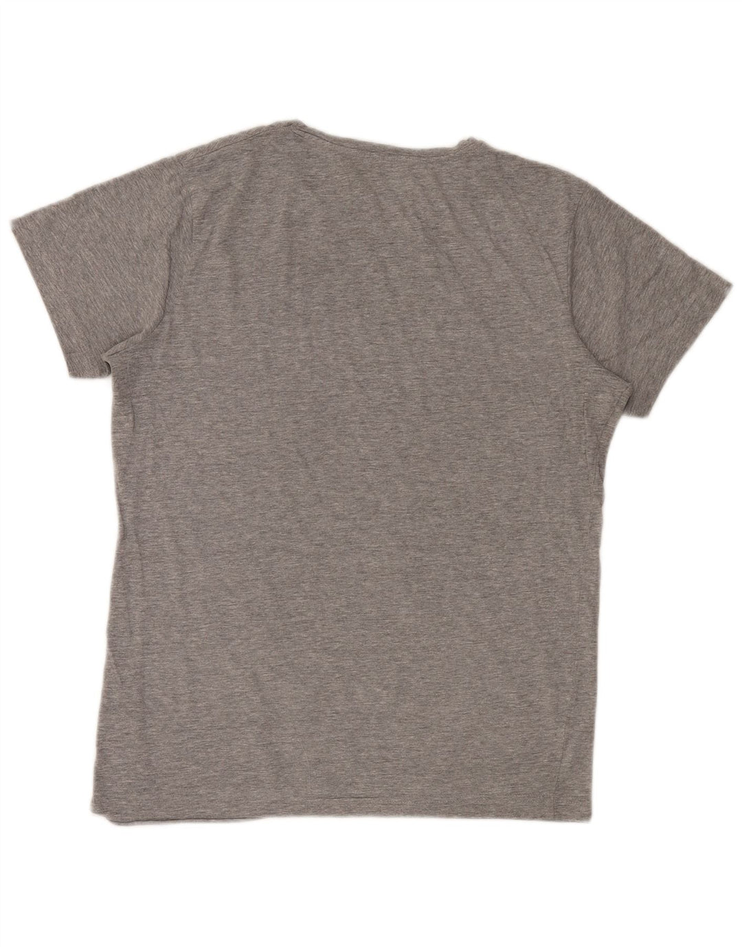 T-shirt grafica da uomo Jack & Jones Top in cotone chiazzato grigio medio