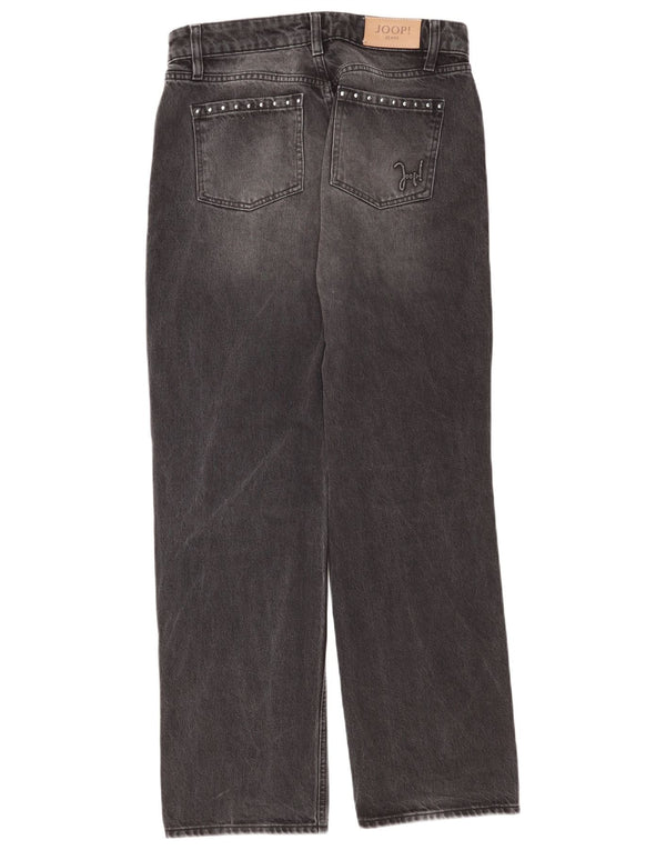 Jeans dritti da donna Joop W30 L32 cotone grigio