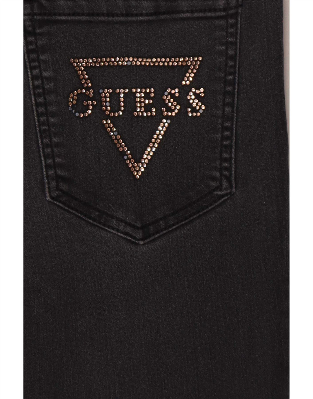 Jeans skinny da donna Guess W28 L25 cotone grigio