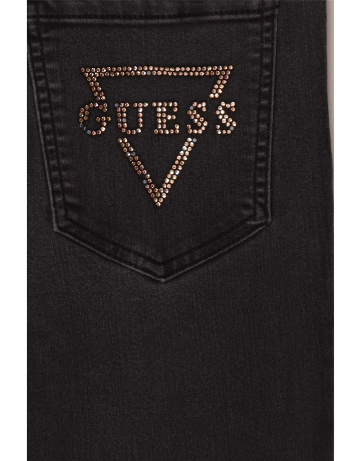 Jeans skinny da donna Guess W28 L25 cotone grigio