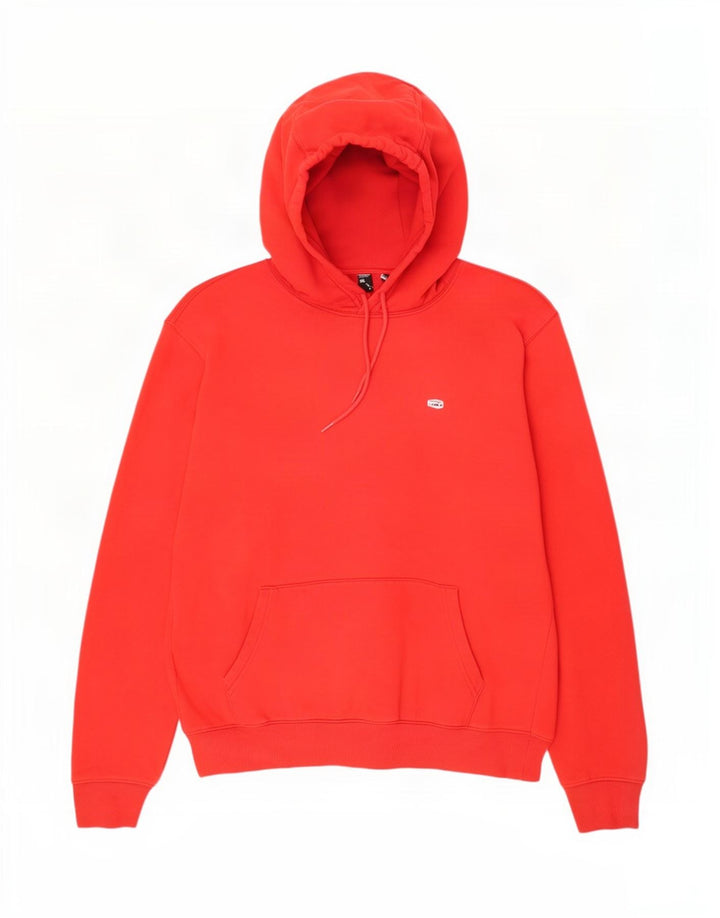 Maglione con cappuccio da uomo Tommy Hilfiger grande cotone rosso