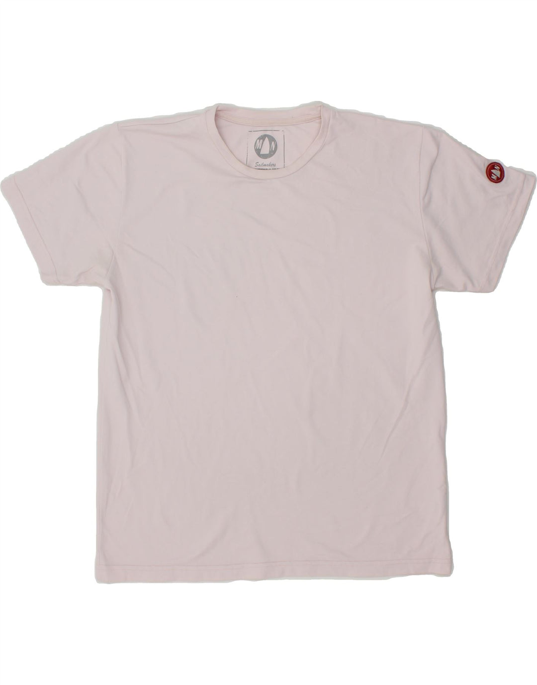 MURPHY & NYE Womens T-Shirt Top UK 14 Medium Pink Polyamide Vintage Murphy & Nye and Second-Hand Murphy & Nye from Messina Hembry 