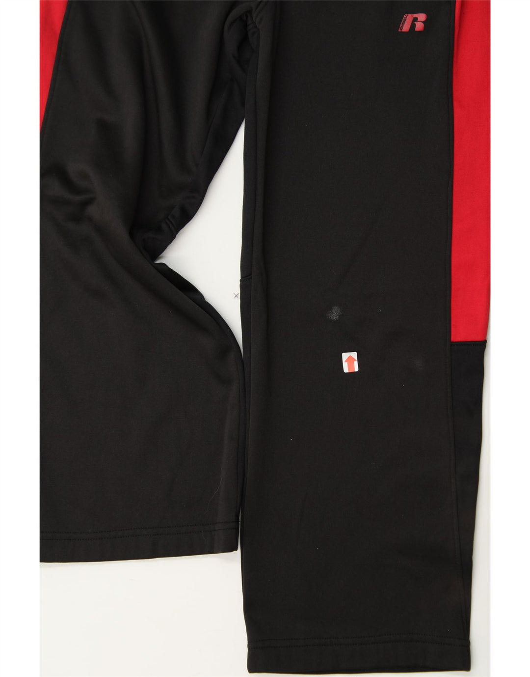 RUSSELL ATHLETIC Boys Tracksuit Trousers 10-11 Years Large Black Vintage Russell Athletic and Second-Hand Russell Athletic from Messina Hembry 