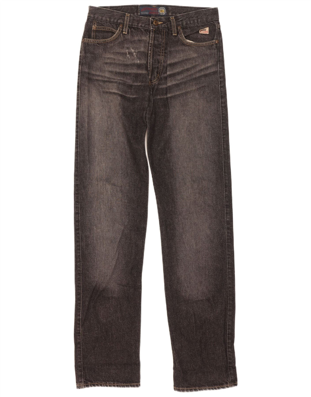 Jeans dritti da uomo Roy Rogers W32 L35 cotone grigio