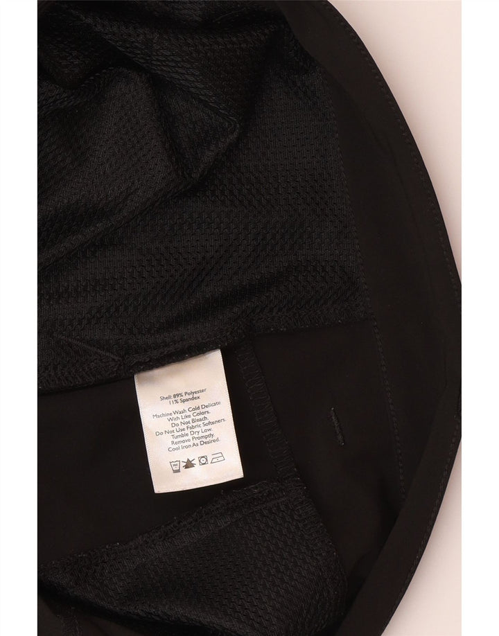 Pantaloncini casual da donna Eddie Bauer US 14 XL W34 poliestere nero