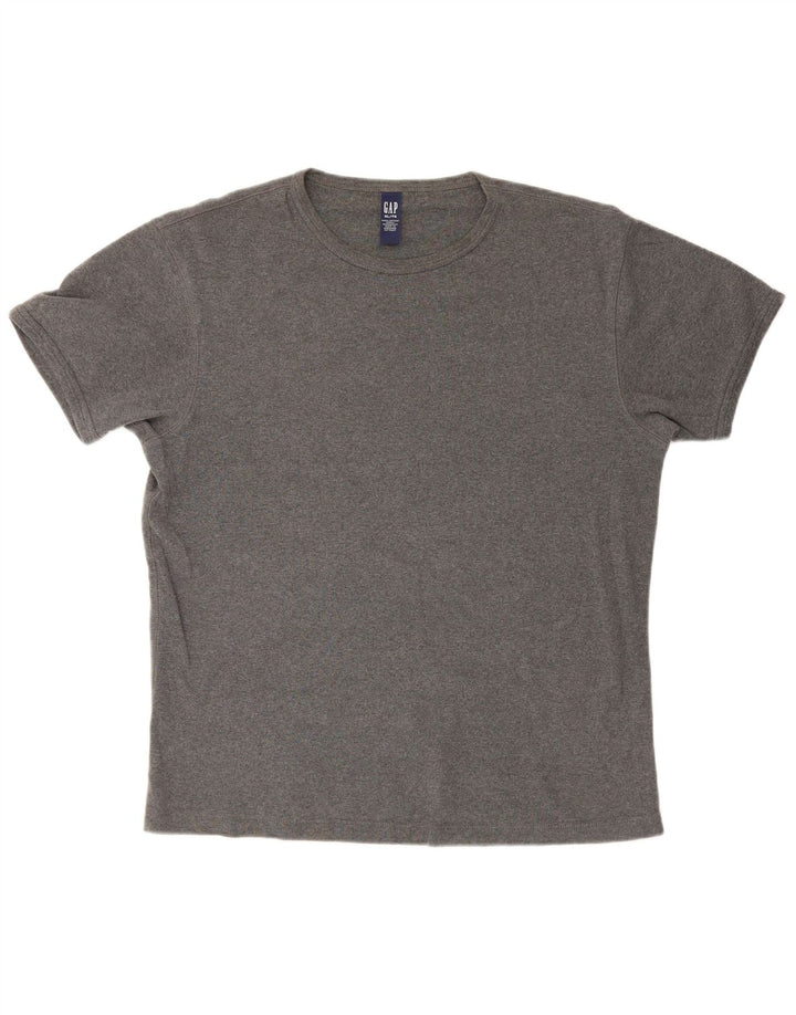 T-shirt da uomo Gap Top XL in cotone grigio