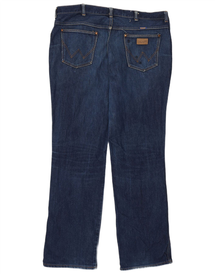Jeans dritti da uomo Wrangler W40 L31 Blu Navy