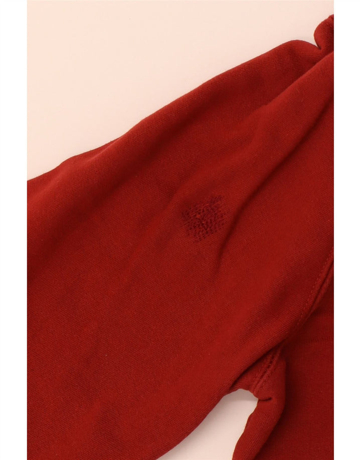 Maglione con cappuccio dalla vestibilità standard da uomo LEVI'S piccolo in cotone rosso