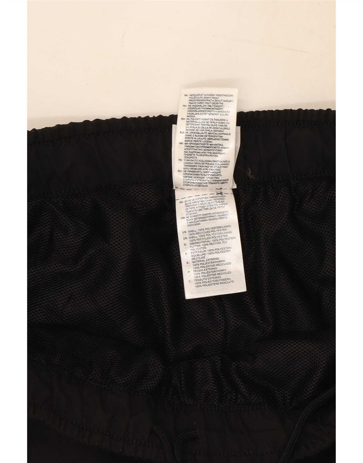Pantaloncini sportivi Adidas Climalite da uomo grandi in poliestere nero