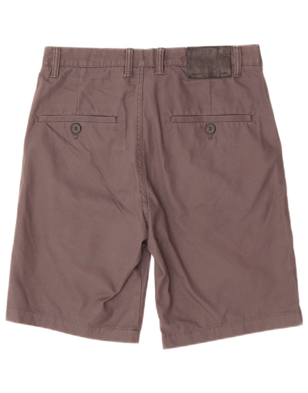 Pantaloncini chino da uomo All Saints W30 in cotone marrone medio