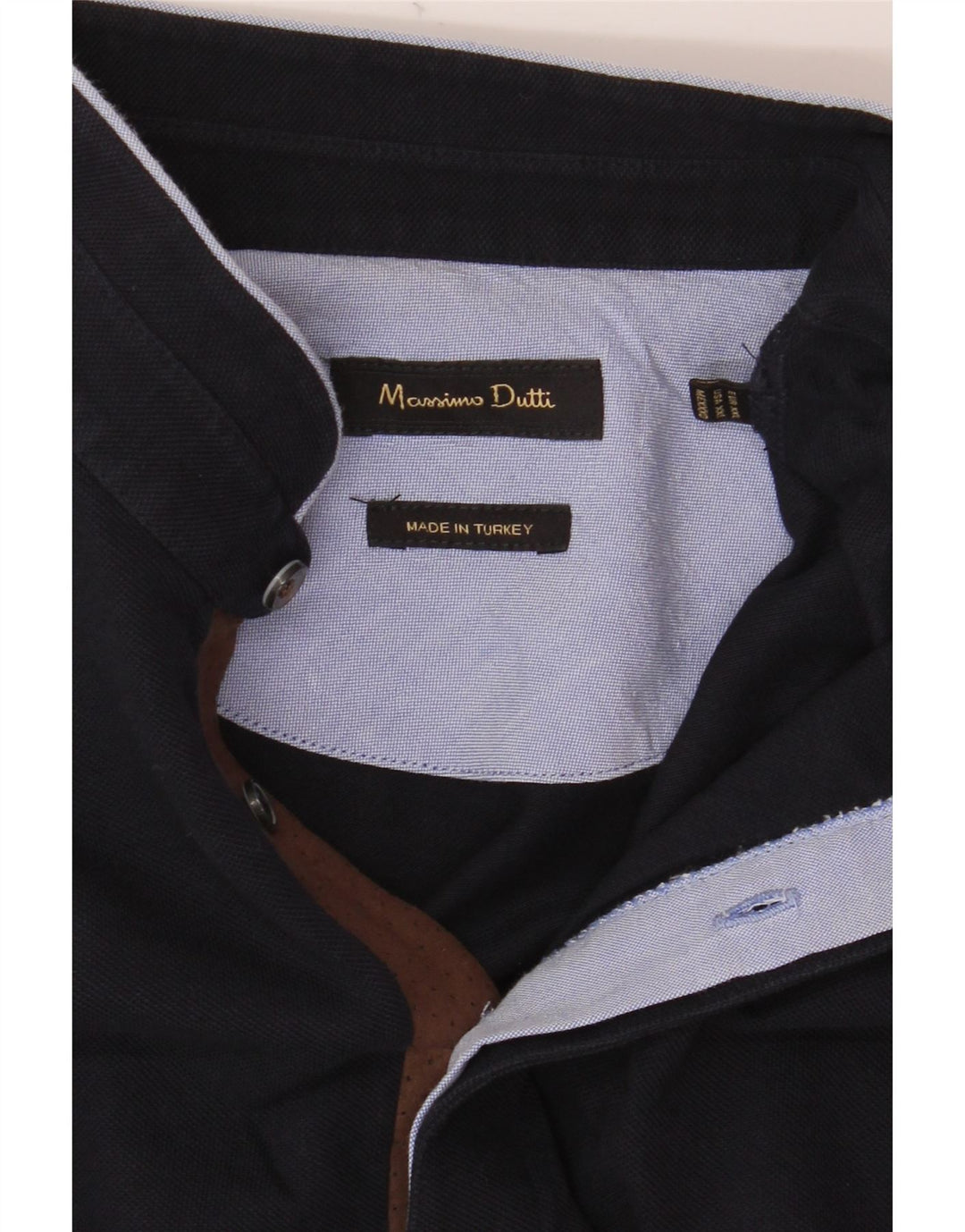 Polo da uomo Massimo Dutti 2XL Blu navy