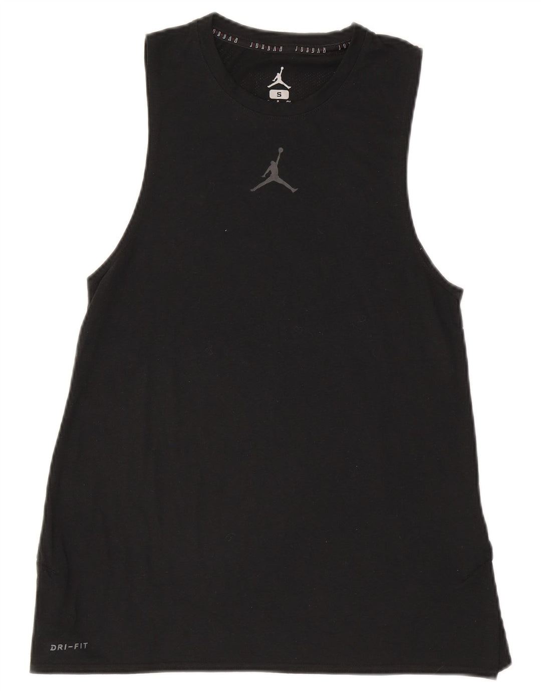 Gilet Jordan Dri Fit da uomo piccolo in poliestere nero