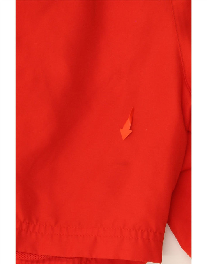 NIKE Pantaloncini sportivi grafici da uomo piccoli in poliestere rosso