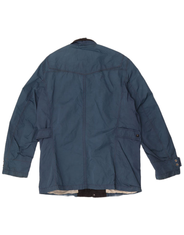 Giacca utility da uomo Hugo Boss EU 54 2XL Blu Poliammide