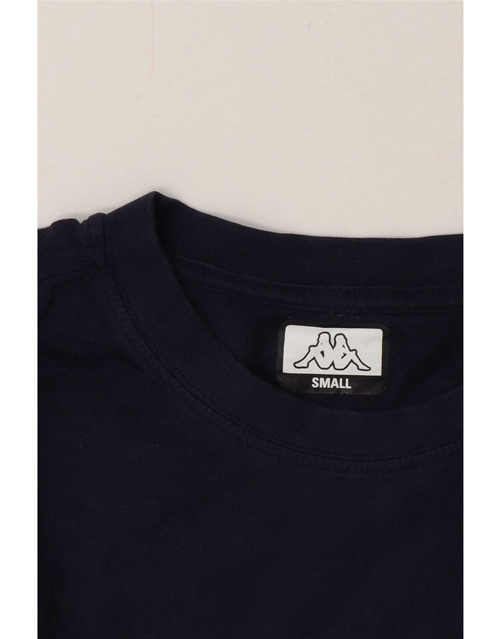 T-shirt grafica da uomo Kappa Top Small Blu Navy