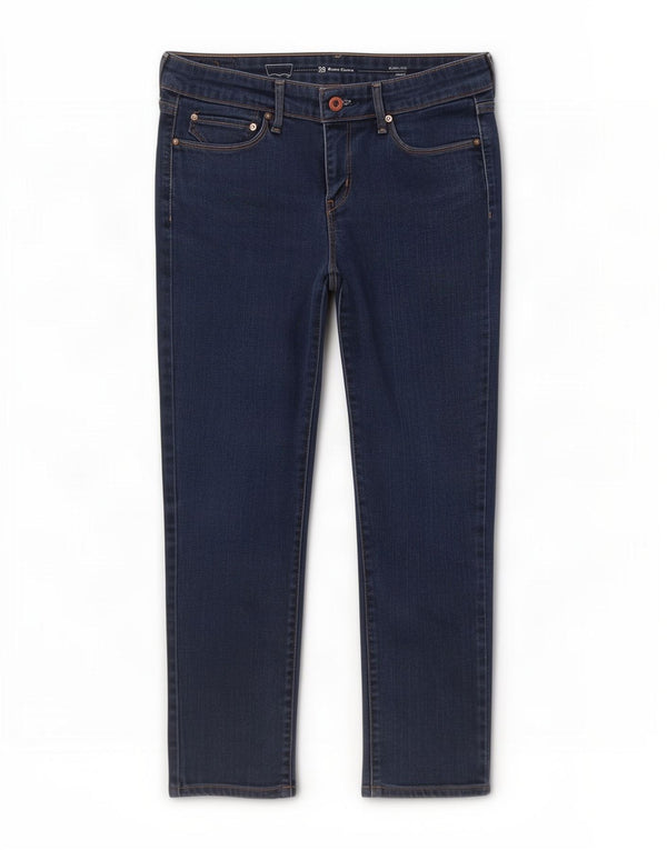 Jeans skinny Levi's Demi Curve Modern Rise Crop da donna W28 L24 Blu Navy