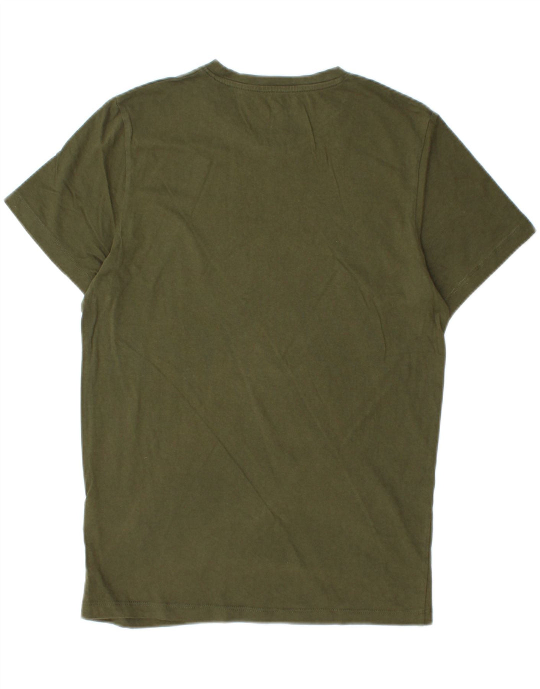 JACK & JONES Mens Graphic T-Shirt Top Small Khaki Cotton Vintage Jack & Jones and Second-Hand Jack & Jones from Messina Hembry 